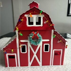 Scentsy Wax Warmer Country Christmas Holiday Red Barn Farmhouse 2020
